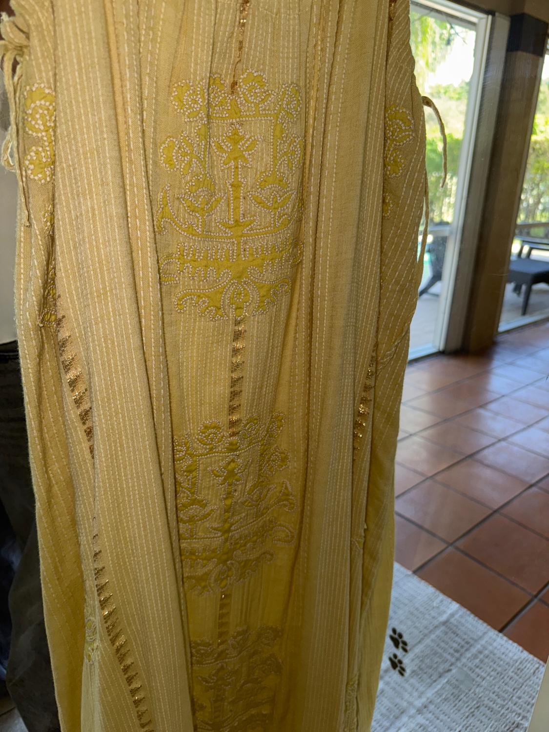 VESTIDO LARGO BORDADOS - Image 3