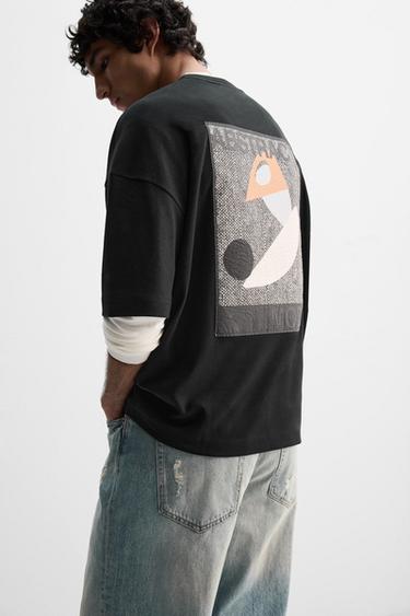 SWEAT INTERLOCK PIÈCE - Noir de Zara - Image 6