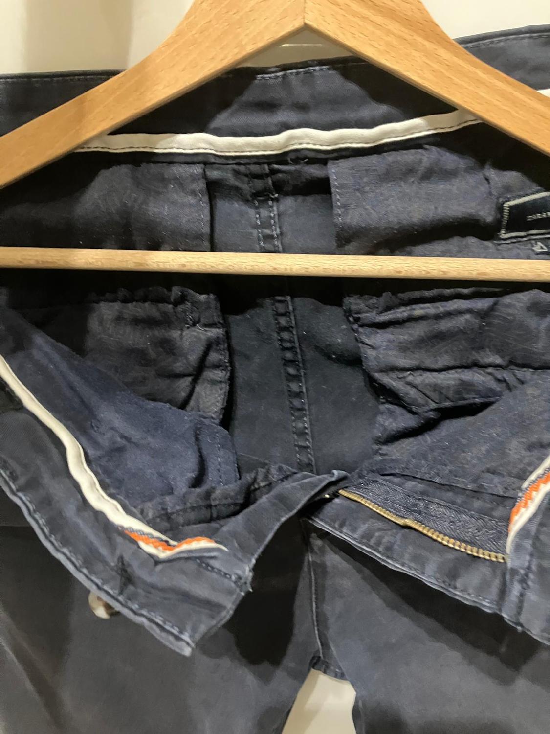SLIM COMFORT FIT CHINO TROUSERS - Image 3