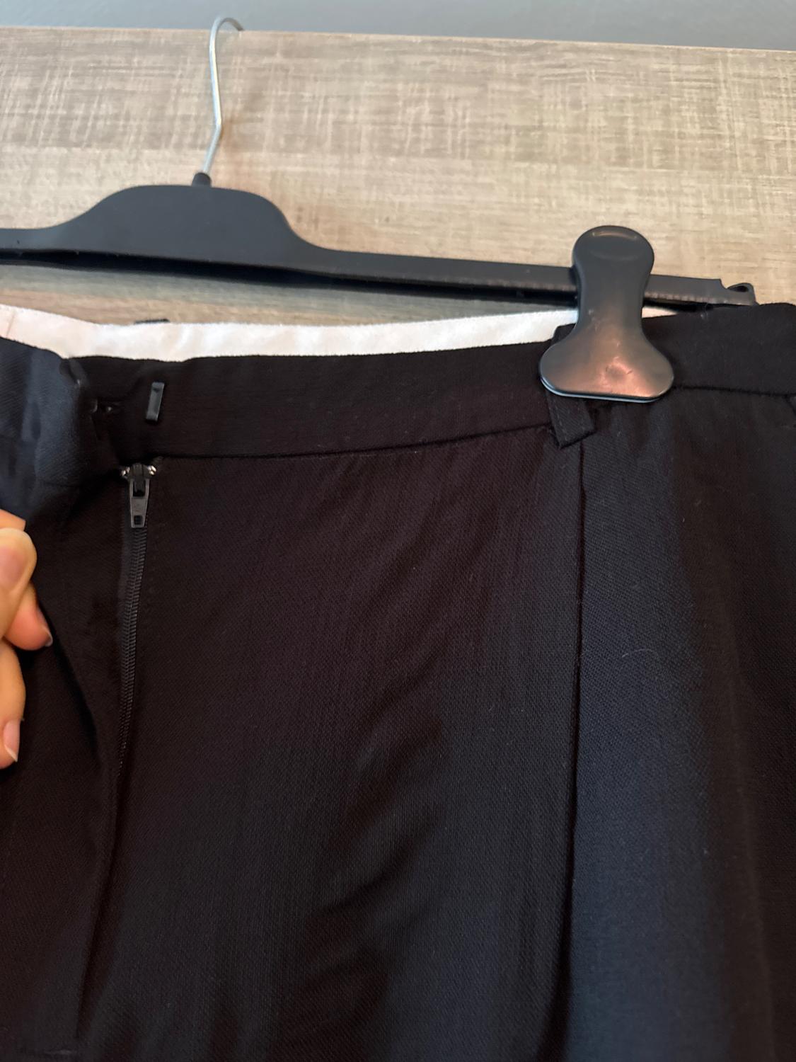 DARTED WIDE-LEG TROUSERS - Image 2