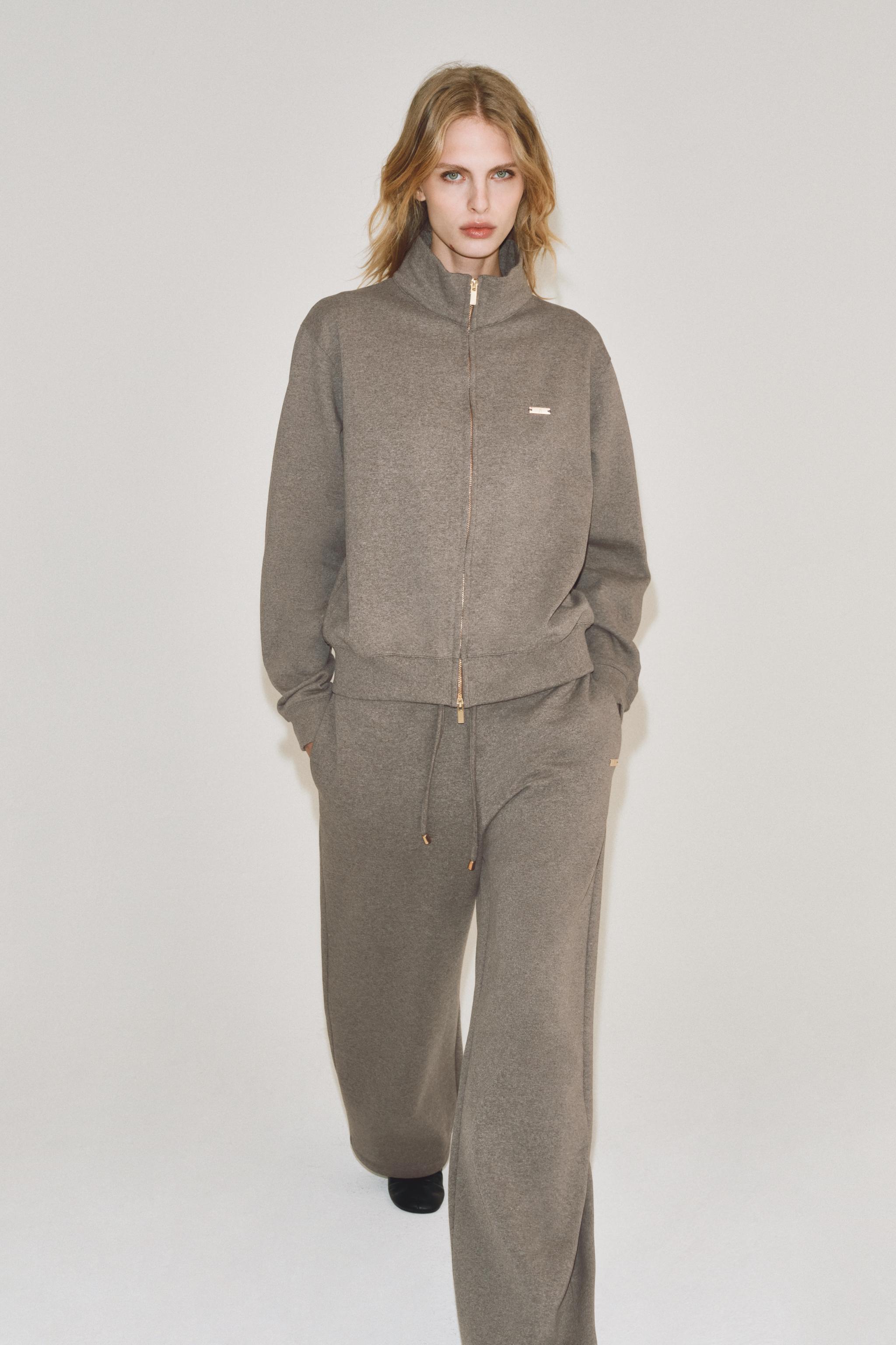 Wide-Leg Straight Pants Za by Zara