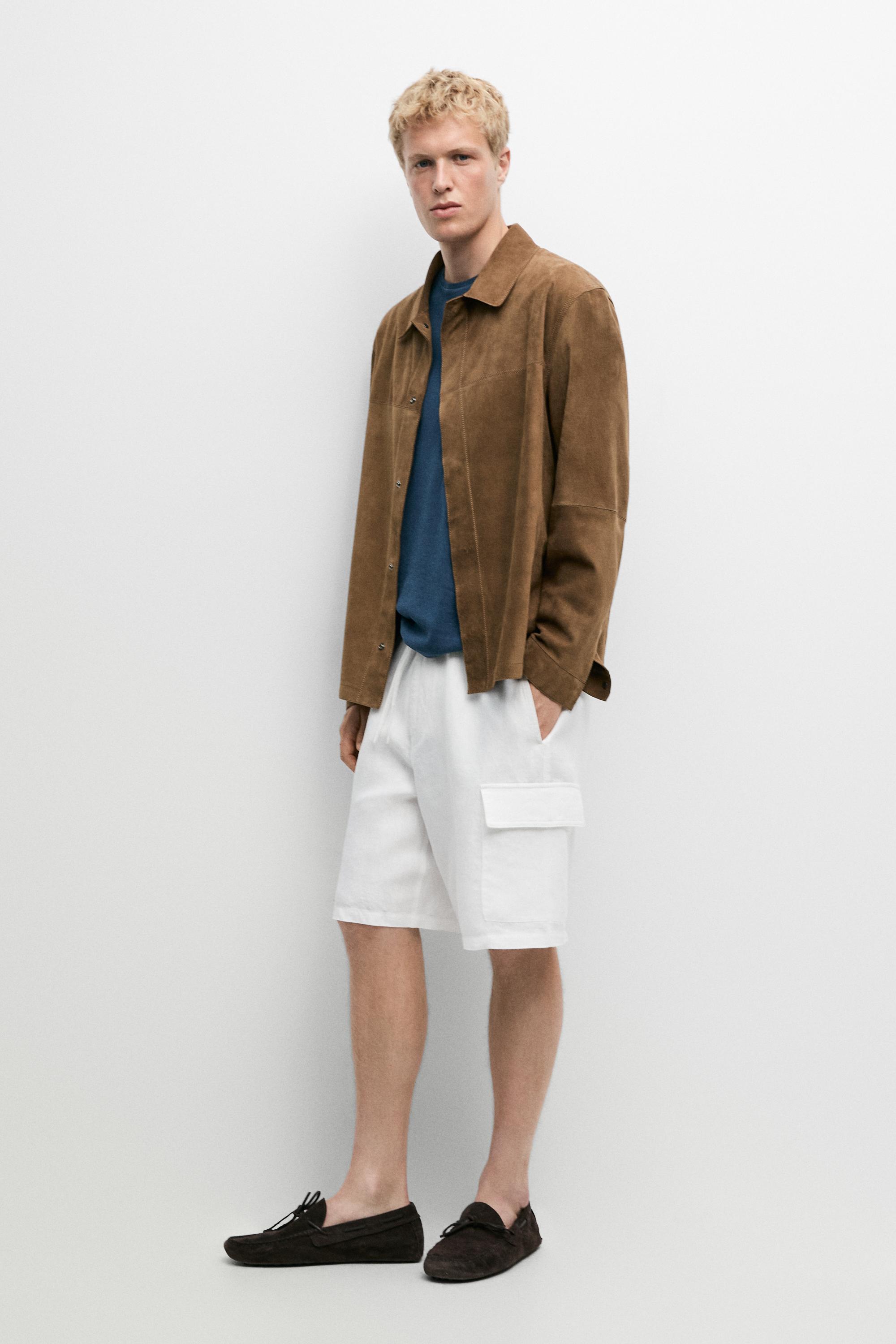 Bermuda cargo 100 % lin