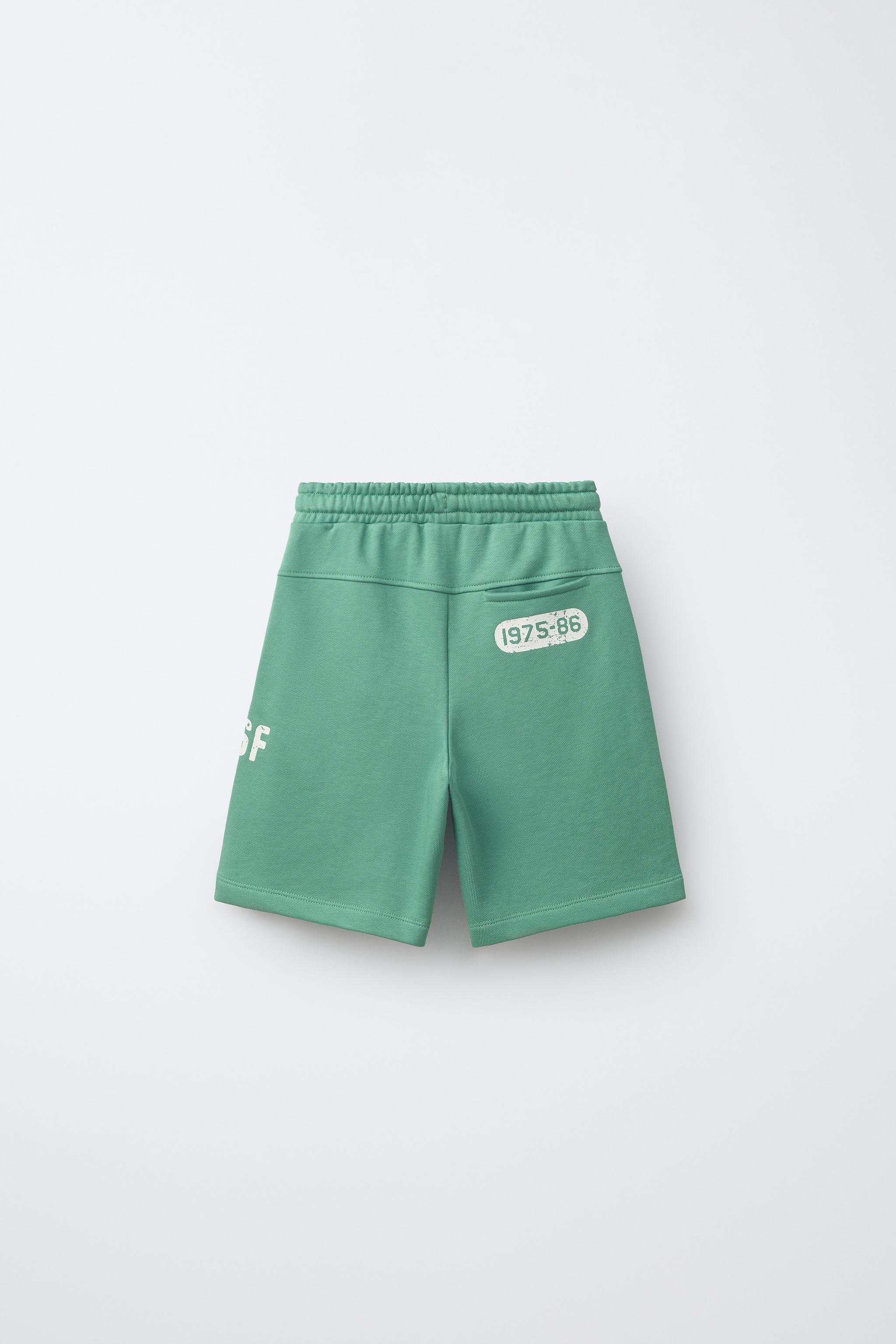 Детские шорты Zara PRINTED JOGGING SHORTS — фото 2