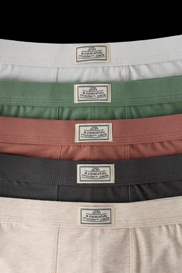 Zara AGES 6-14/ FIVE-PACK OF BOXERS WITH LABEL - Multicolored