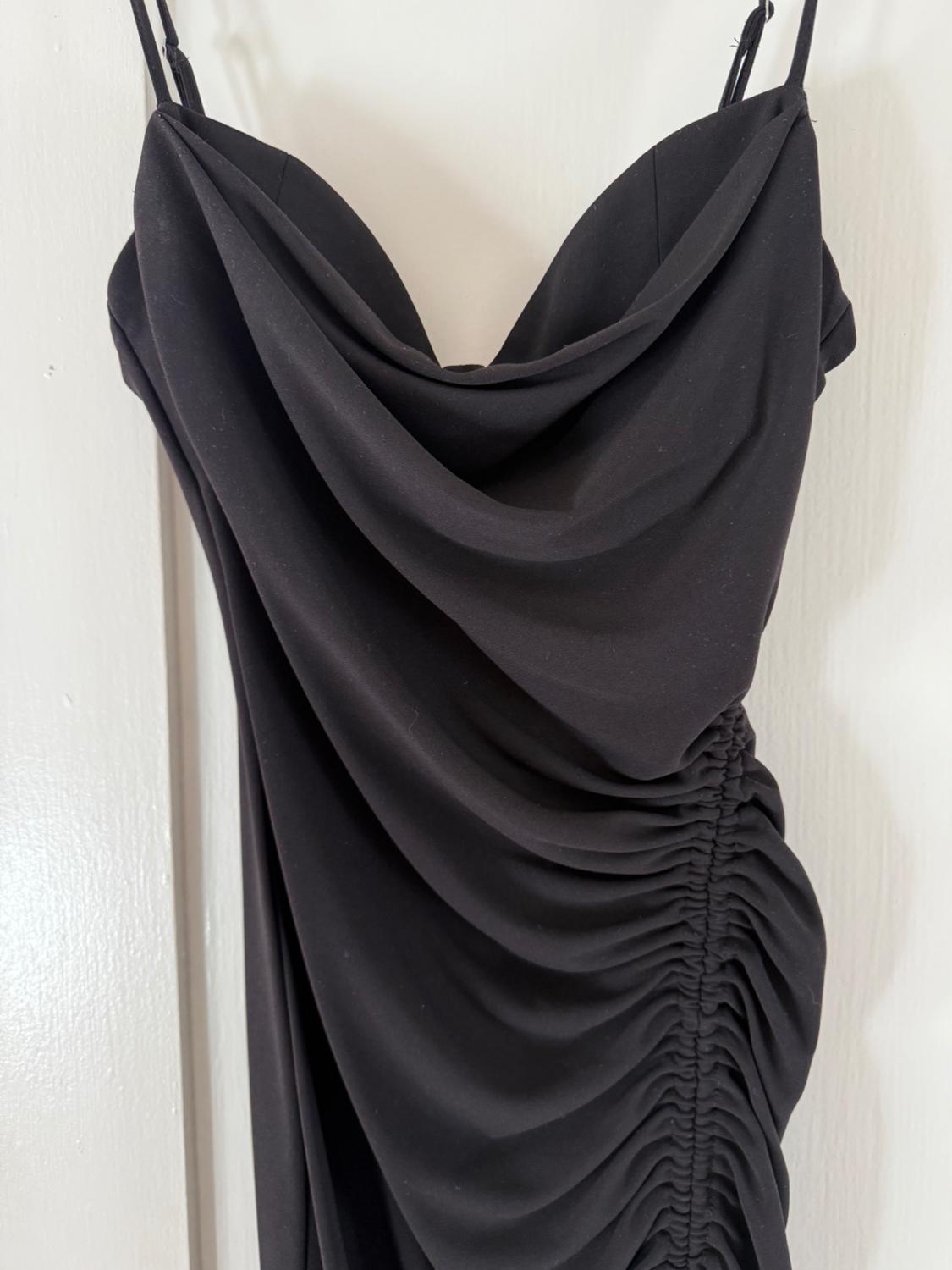 GATHERED MIDI DRESS - Image 3