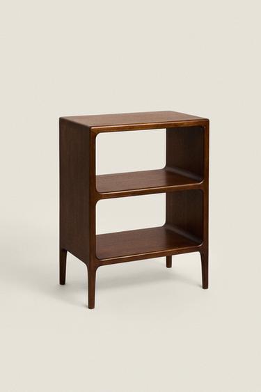 MEUBLE D’APPOINT INDIVIDUEL BOIS FONCÉ - Marron de Zara - Image 1
