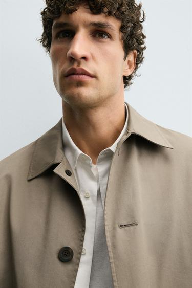 TRENCH COAT WITH DETACHABLE LINING - Beige by Zara - Image 4