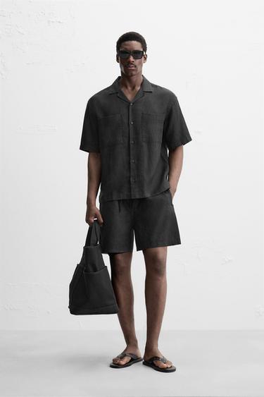 100% ЗЫҒЫРДАН ТІГІЛГЕН ЖЕЙДЕ - Қара Zara компаниясынан