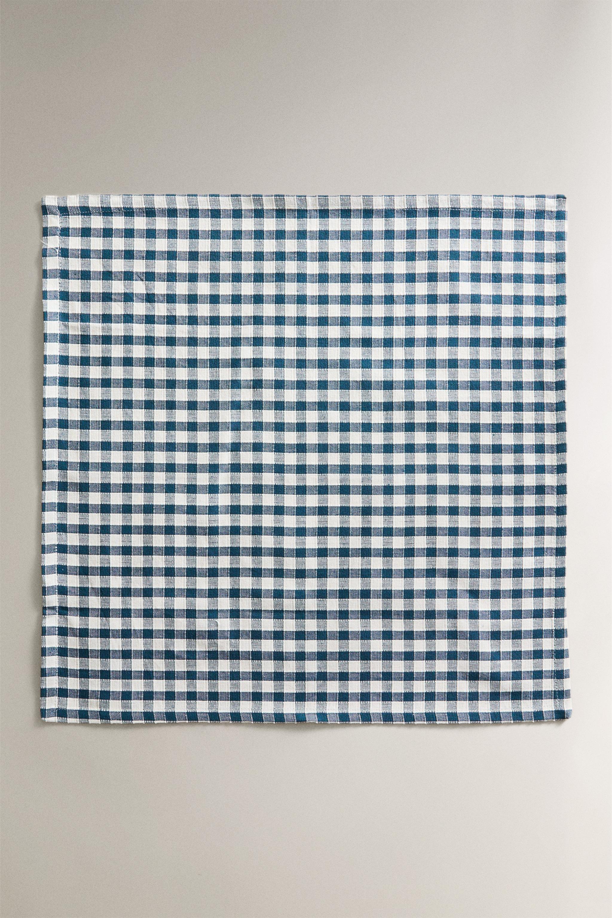 SET OF GINGHAM COTTON NAPKINS (SET 2)
