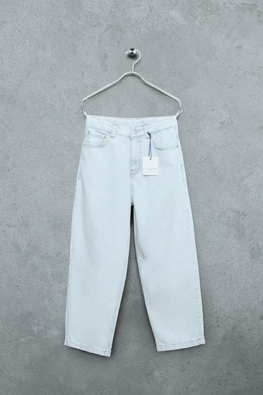 STORIESZ - LOOSE SUPER BLEACH JEANS - Light blue by Zara
