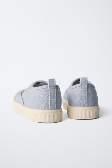 FABRIC SNEAKERS - Blue by Zara - Image 4