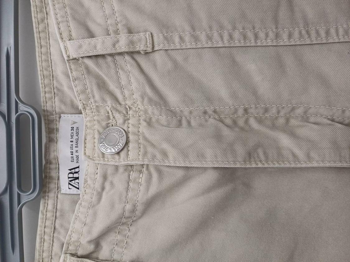 HIGH-RISE STRAIGHT-FIT TRF CARGO TROUSERS - Image 3