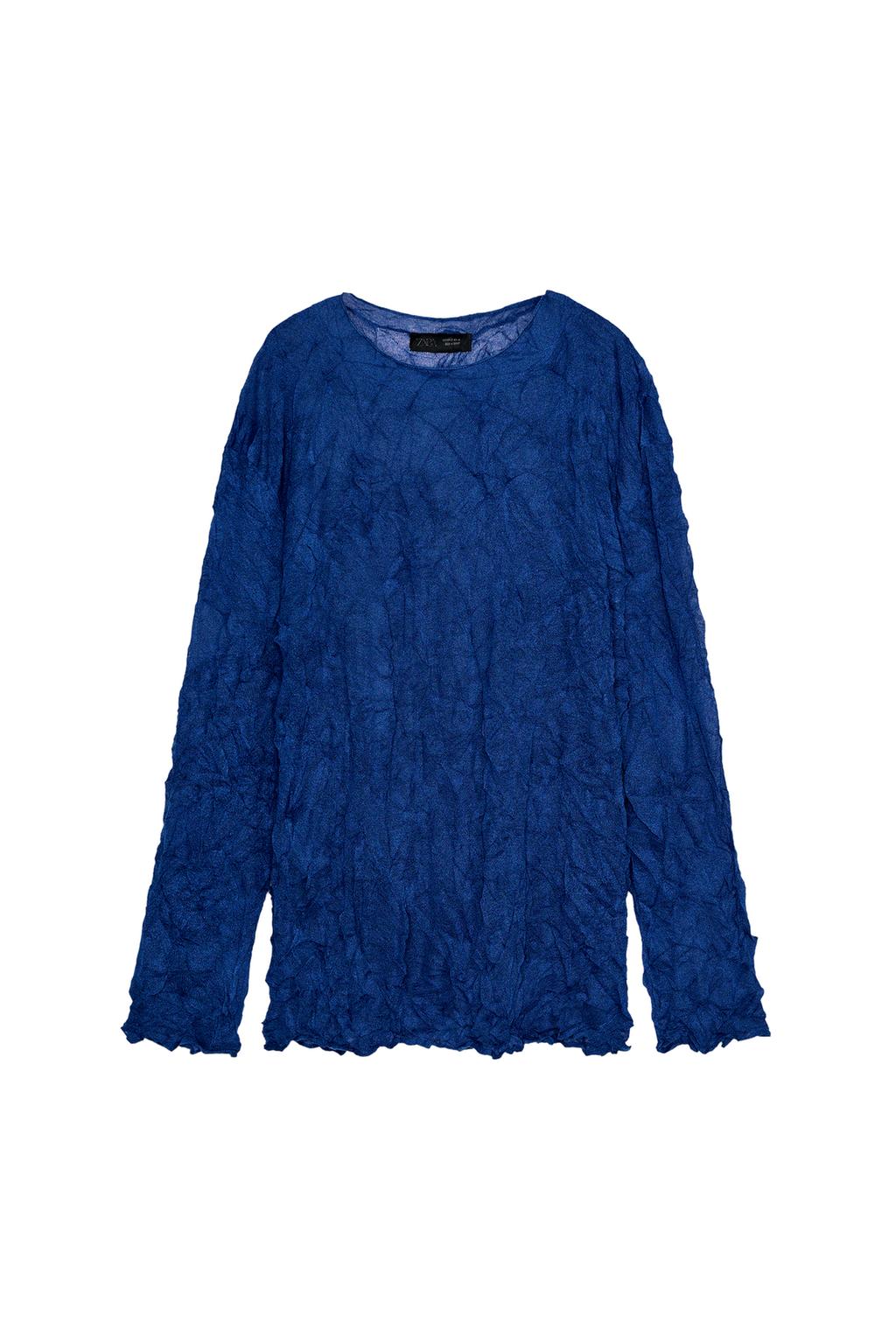 CRINKLE EFFECT KNIT JUMPER - image 3