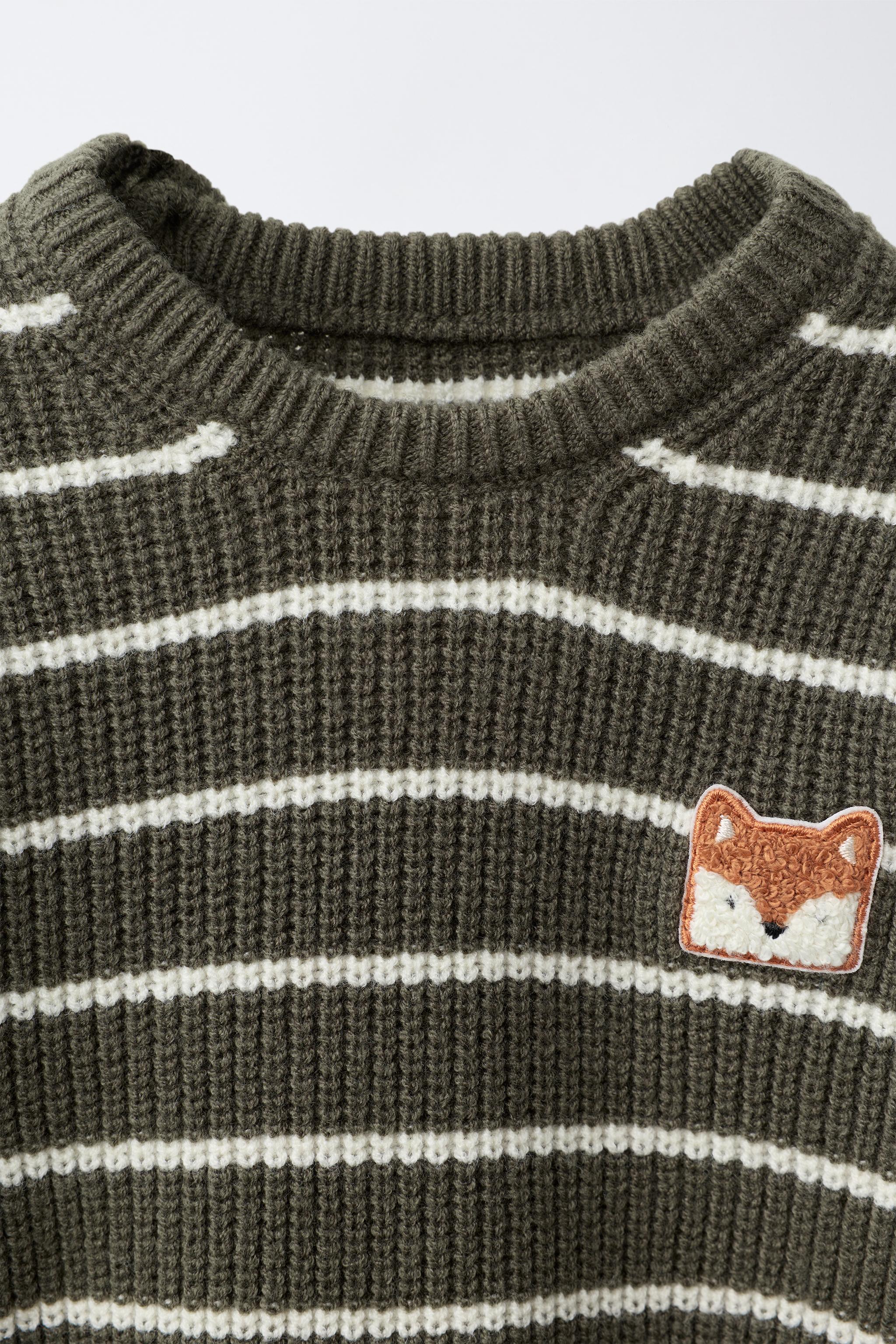 PURL KNIT PATCH JUMPER