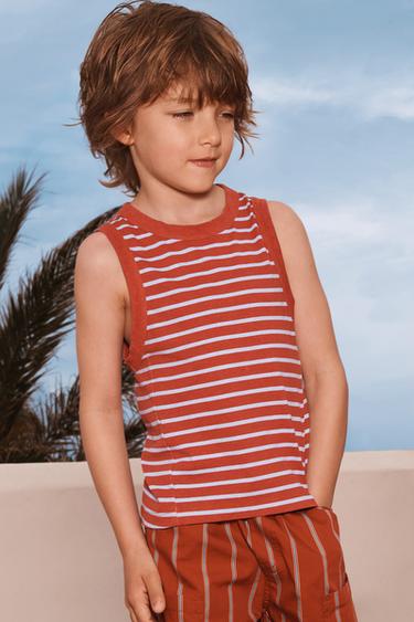 LIMITED EDITION CUT-OUT STRIPED T-SHIRT - striped by Zara - Image 2