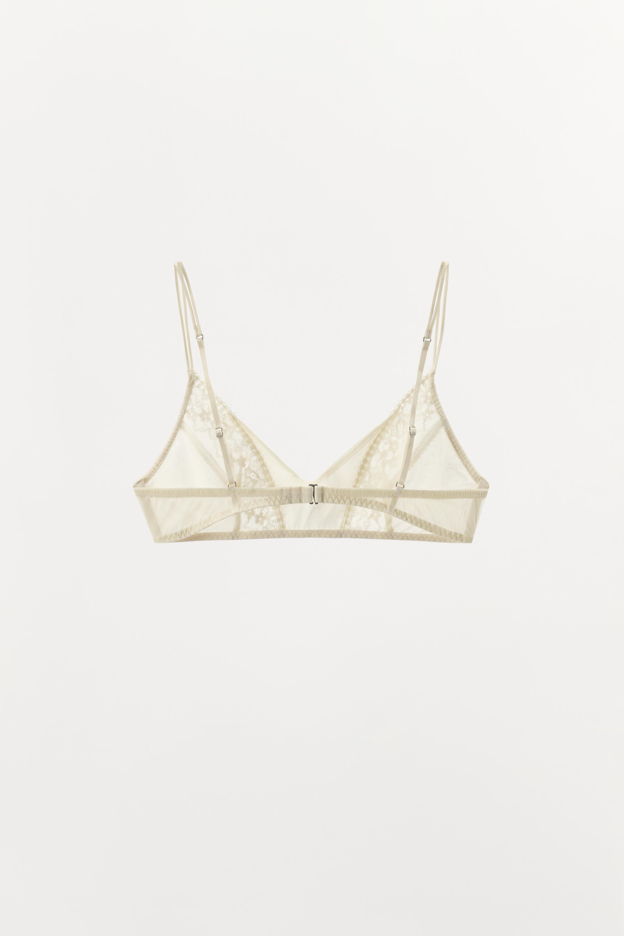 LACE TRIANGLE BRA
