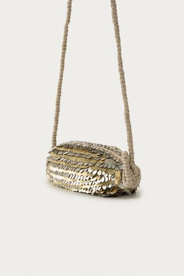 SAC À DÉCORS MARISA BERENSON X ZARA - Doré de Zara - Image 2