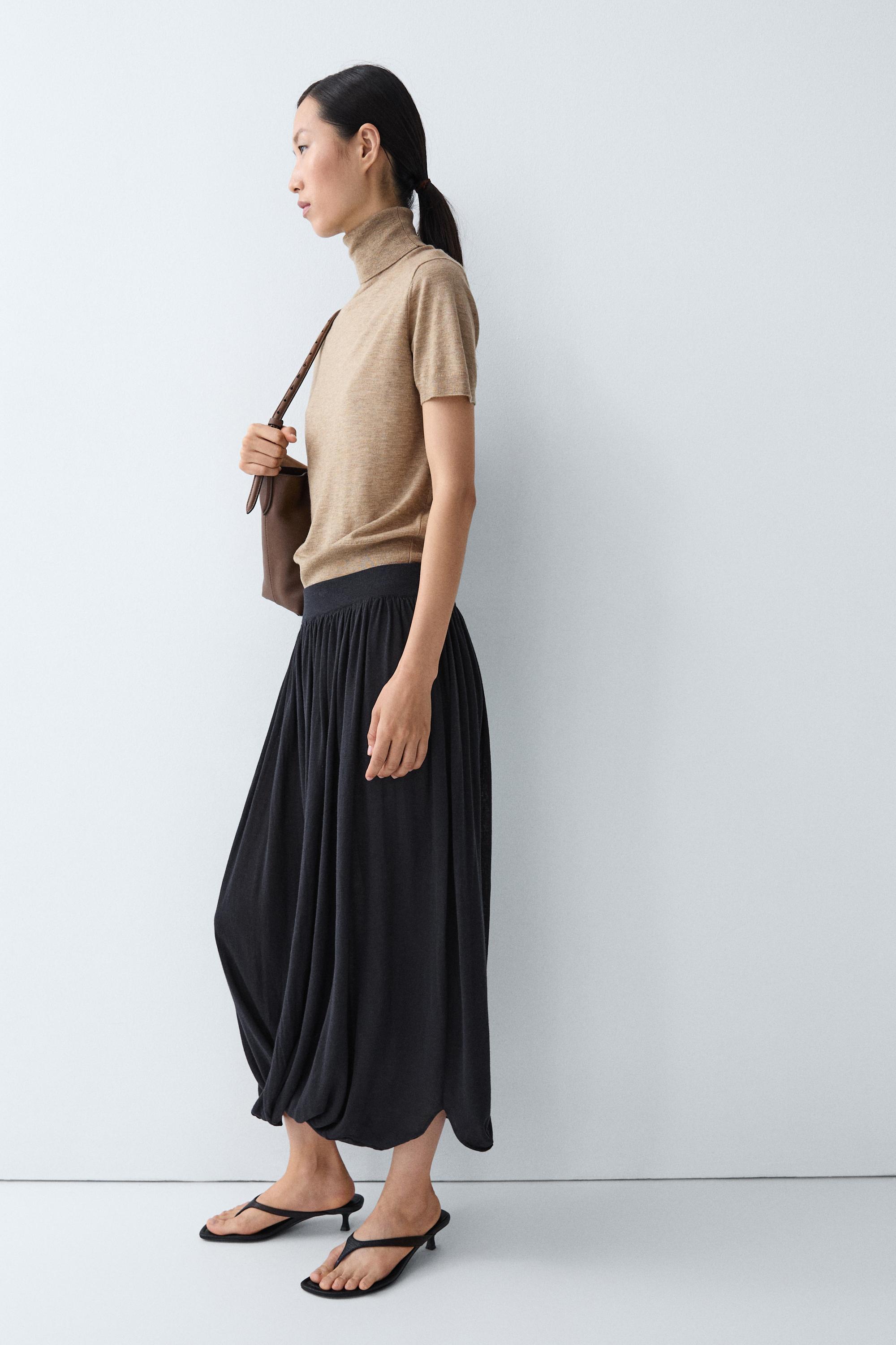 Pull en maille à col roulé
