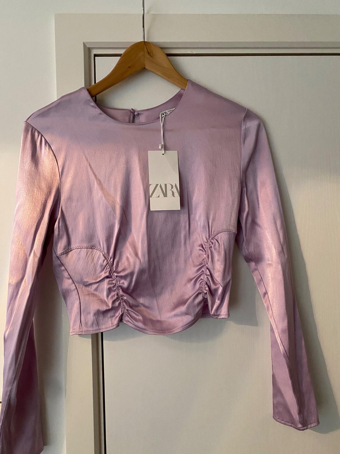 SATIN CROP TOP - Image 2