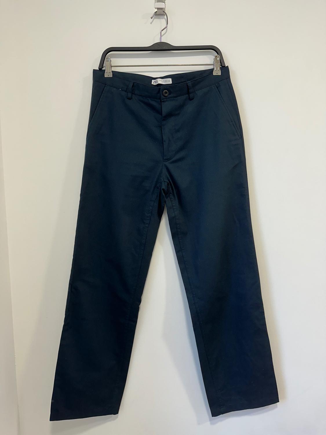 STRAIGHT FIT TROUSERS
