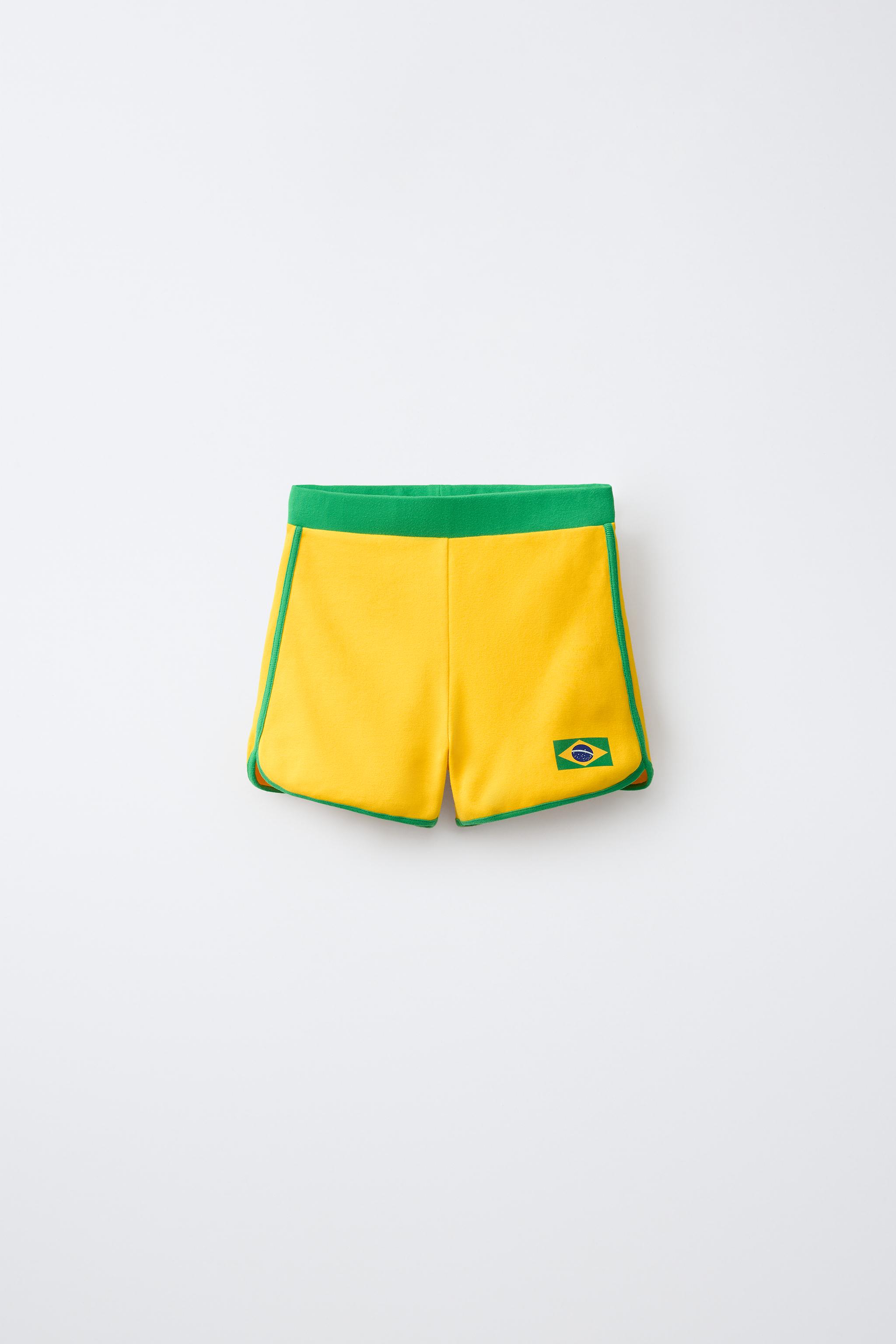 Детские леггинсы Zara BRAZILIAN SHORT LEGGINGS