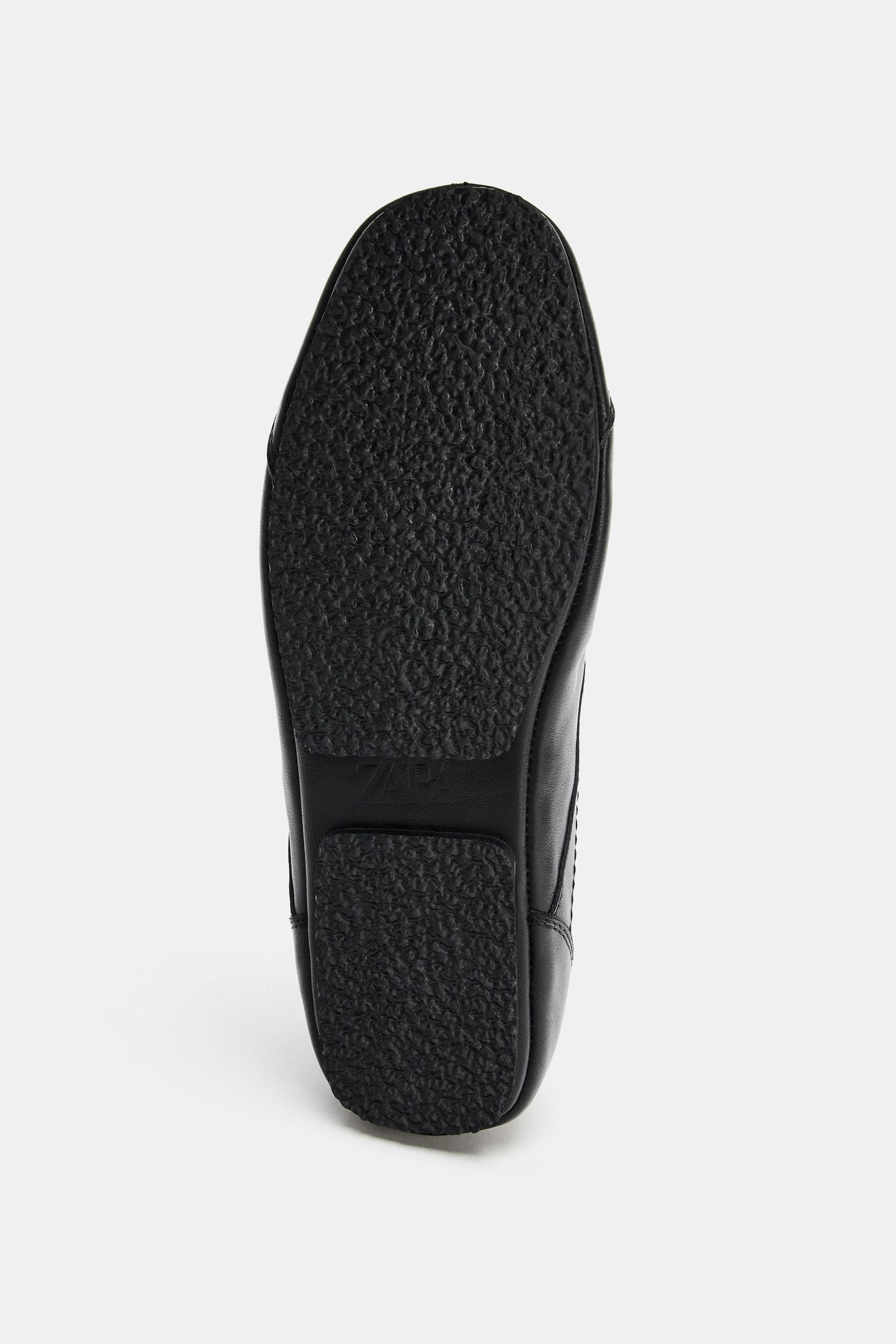 LEATHER DERBY SHOES