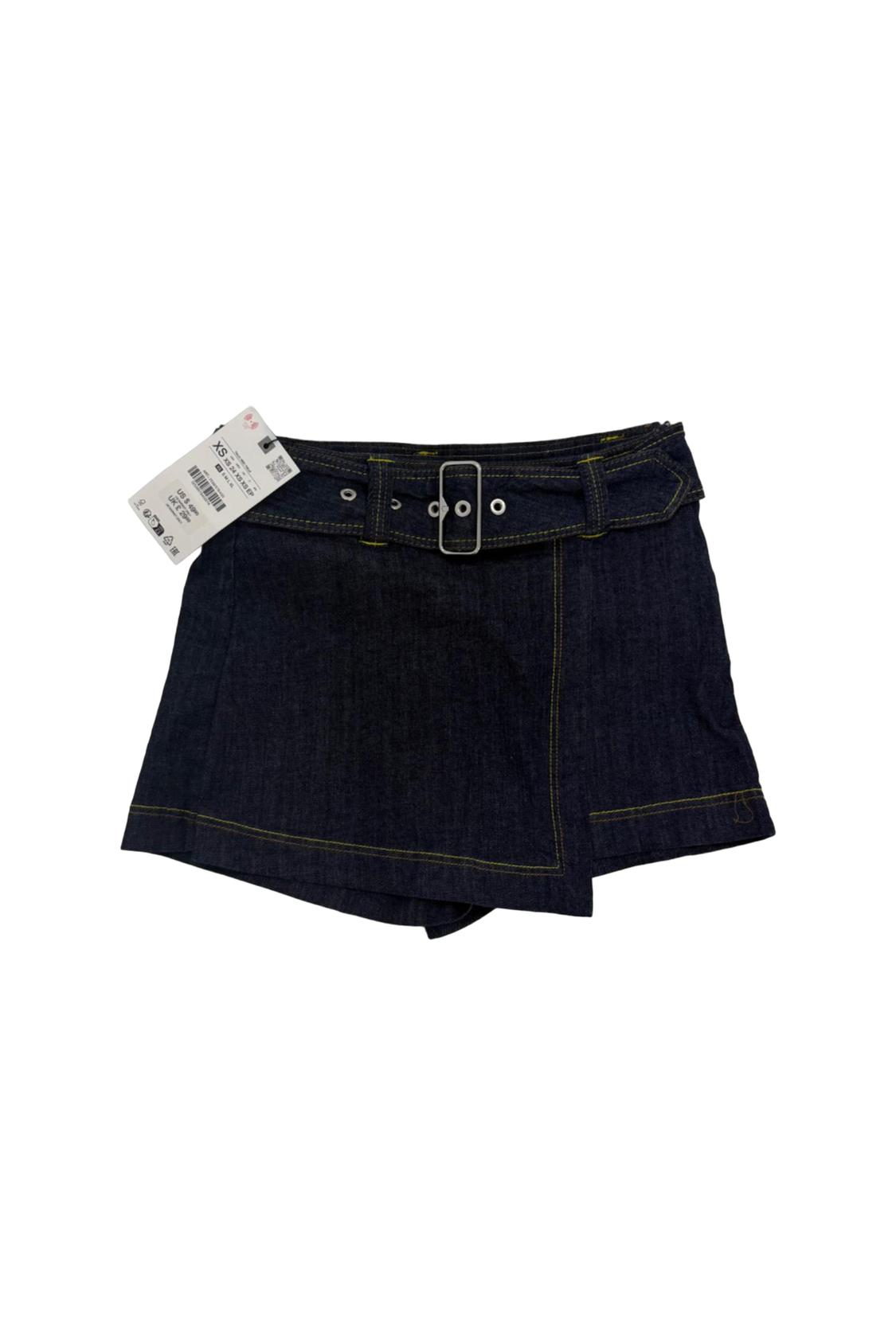 BELTED WRAP SKORT - Image 4