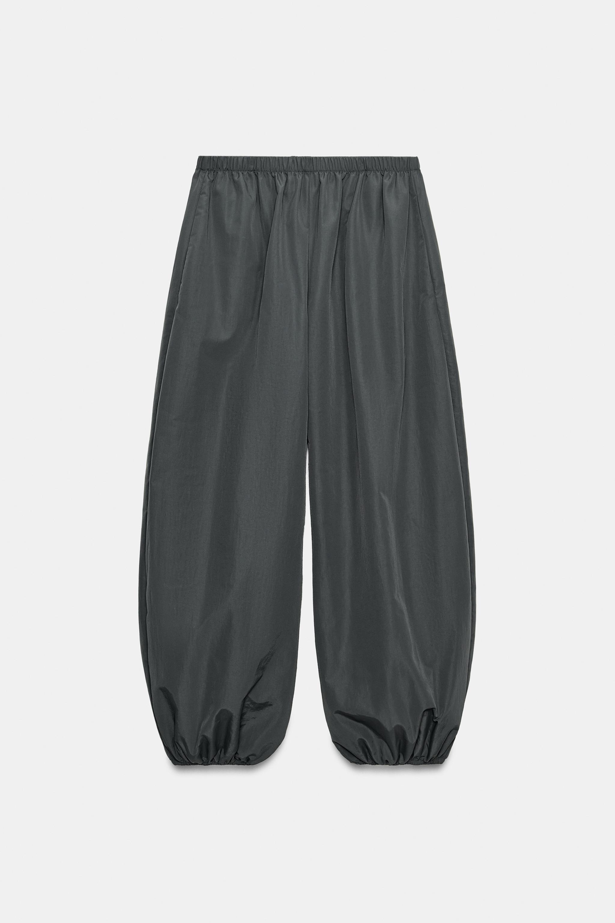 NYLON BALLOON PANTS - Black | ZARA United States