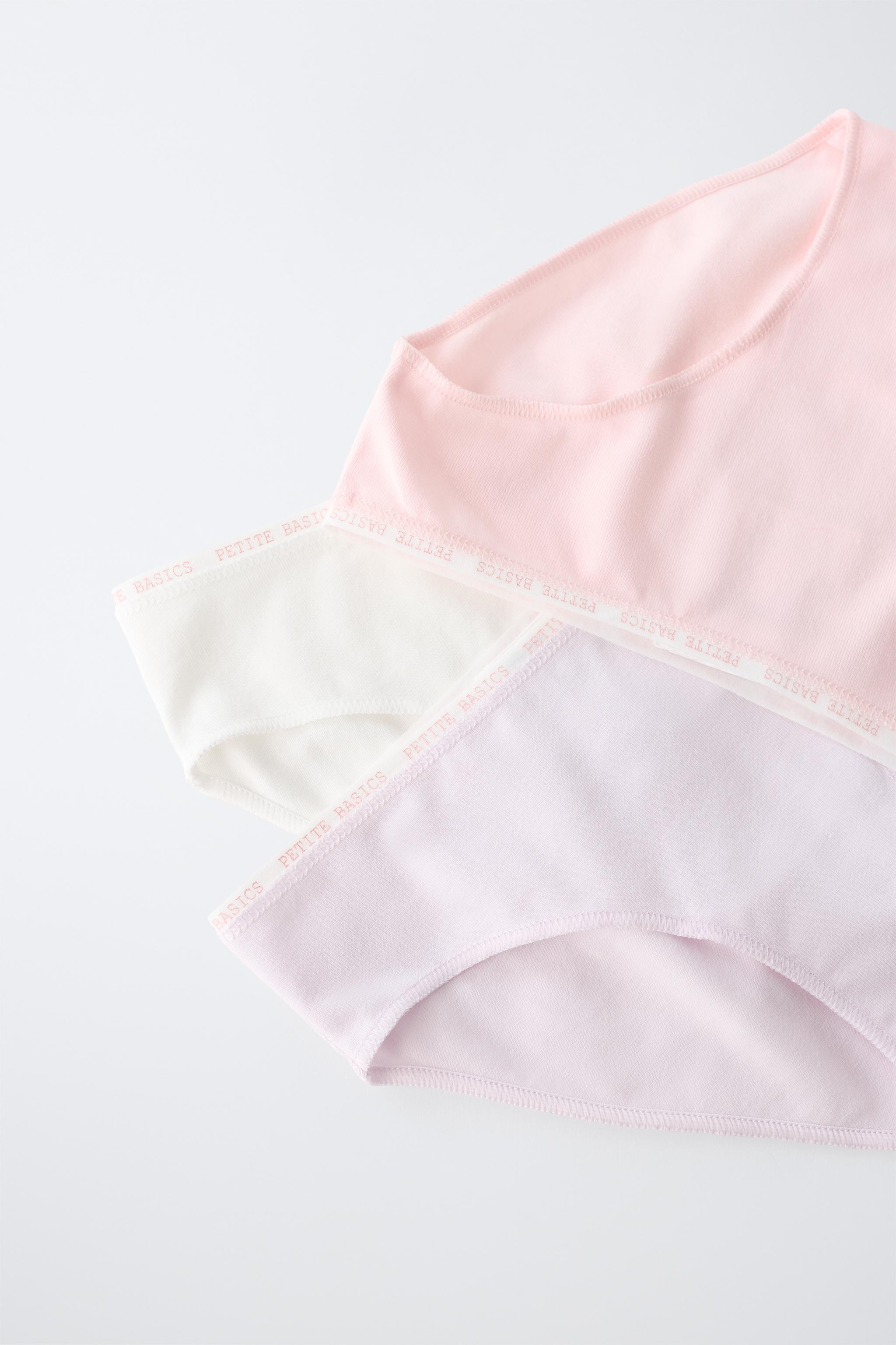 Трусы AGES SIX-PACK для детей, цветочный принт, в полоску — Zara — фото 5
