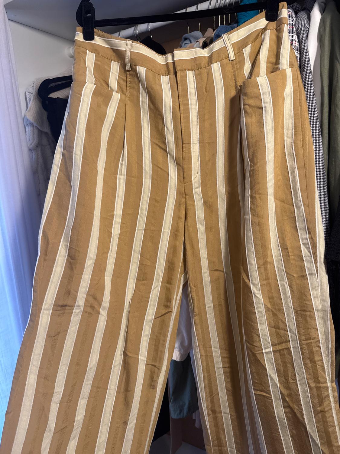 PANTALÓN TIRO ALTO JACQUARD - Image 2