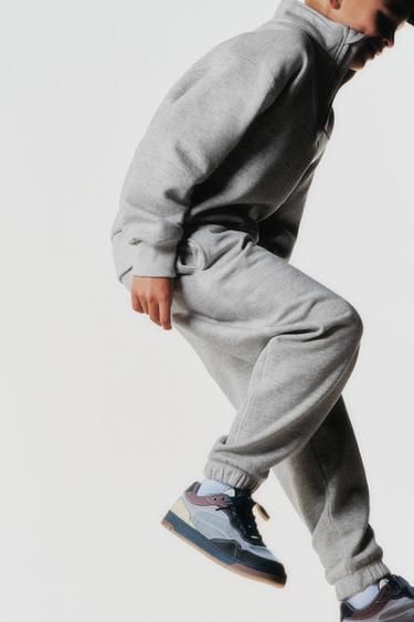 ENSEMBLE SWEAT-SHIRT ET PANTALON JOGGER - Gris de Zara