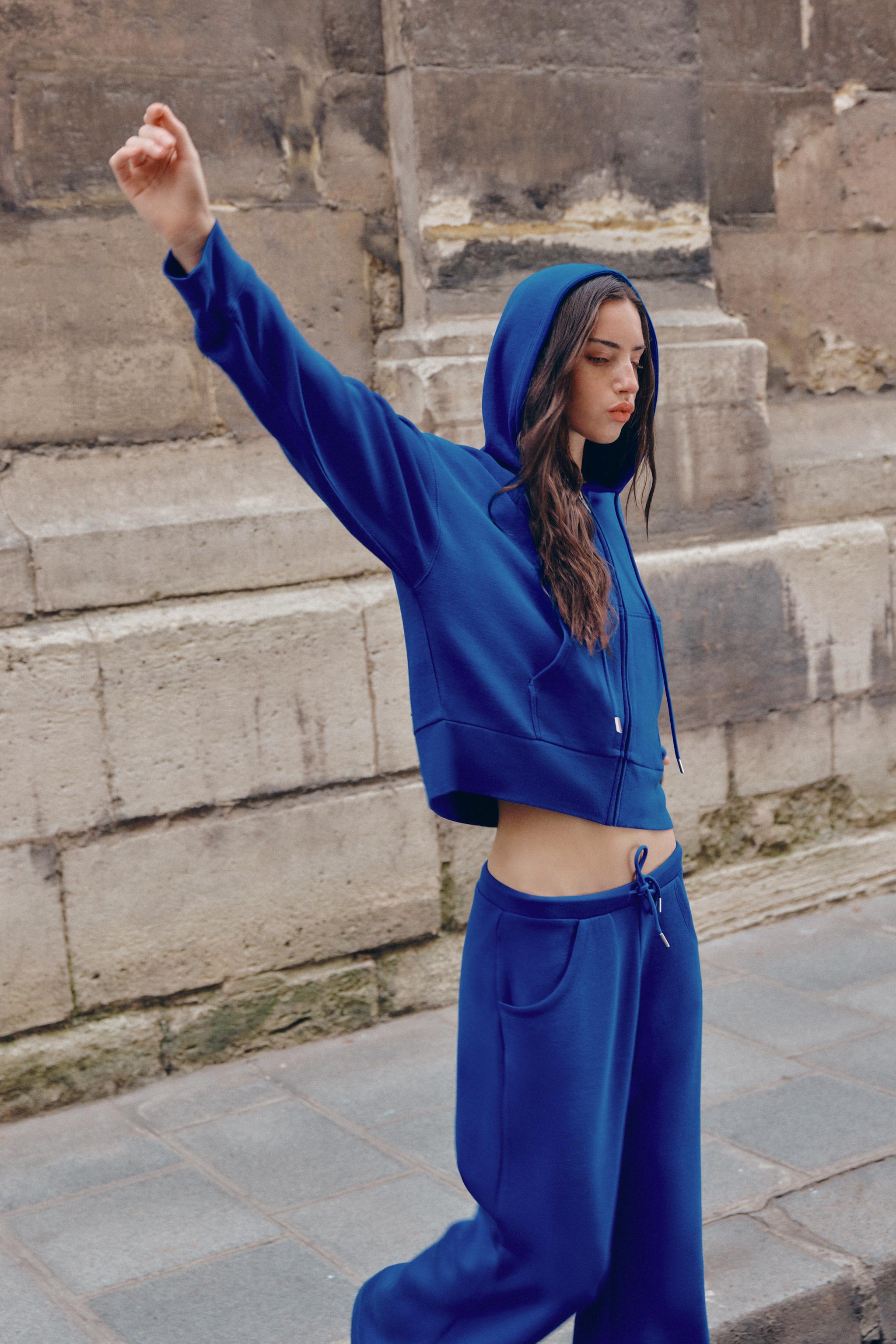 PANTALON FLARE INTERLOCK