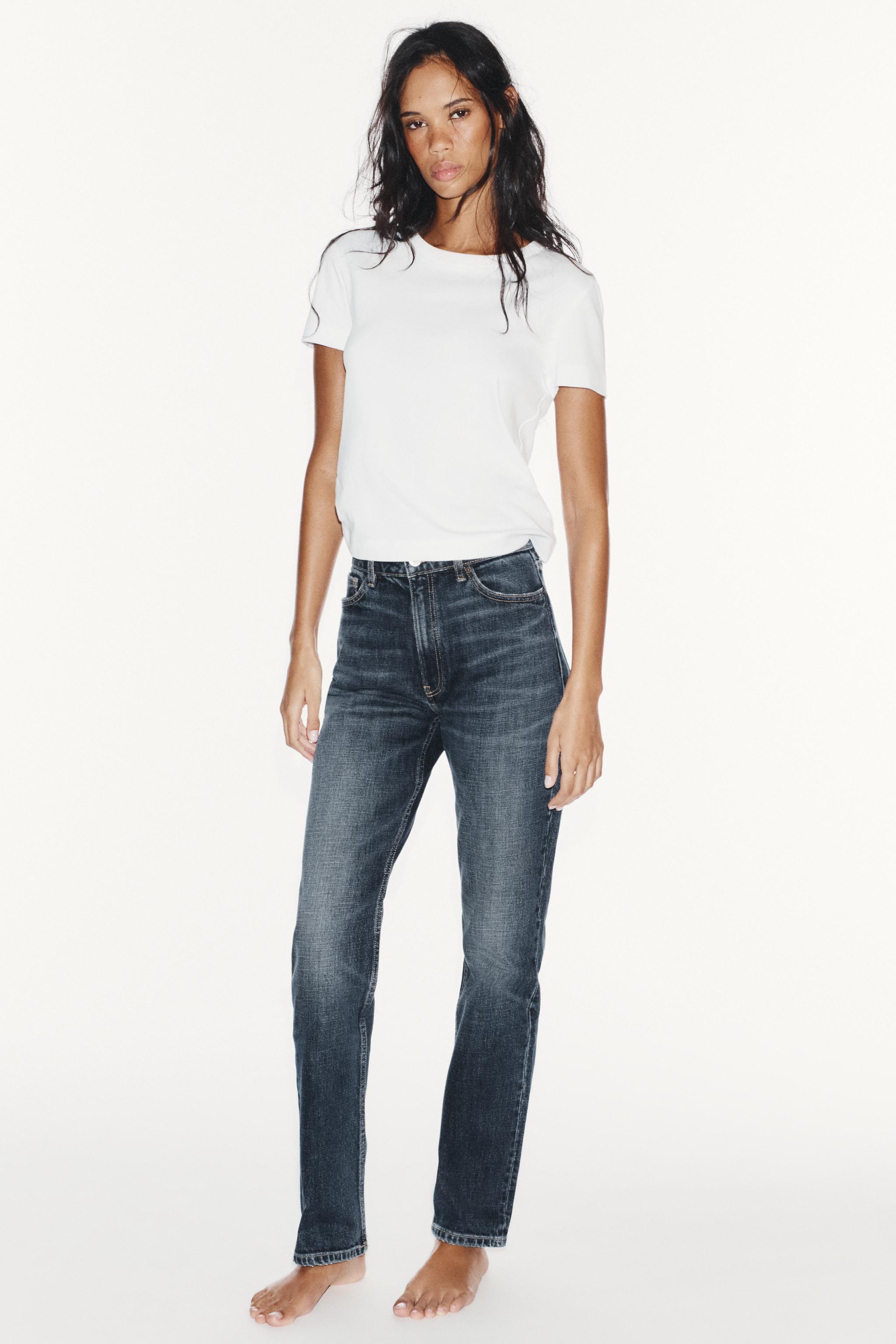 Trf High-Rise Comfort Slim Fit Jeans by Zara