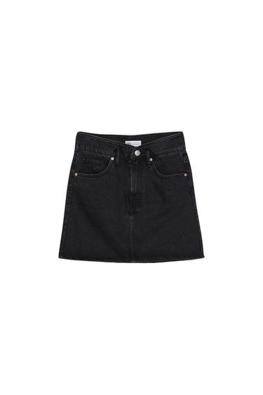 DENIM MINI SKIRT
