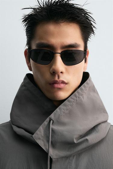 Zara 加大碼版型派克外套 LIMITED EDITION - 中灰色