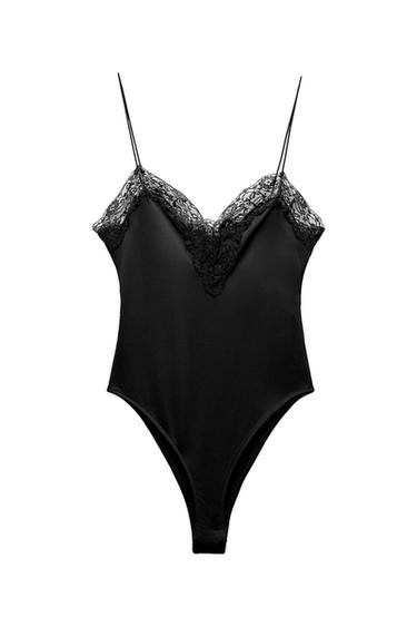 STRAPPY CAMISOLE BODYSUIT