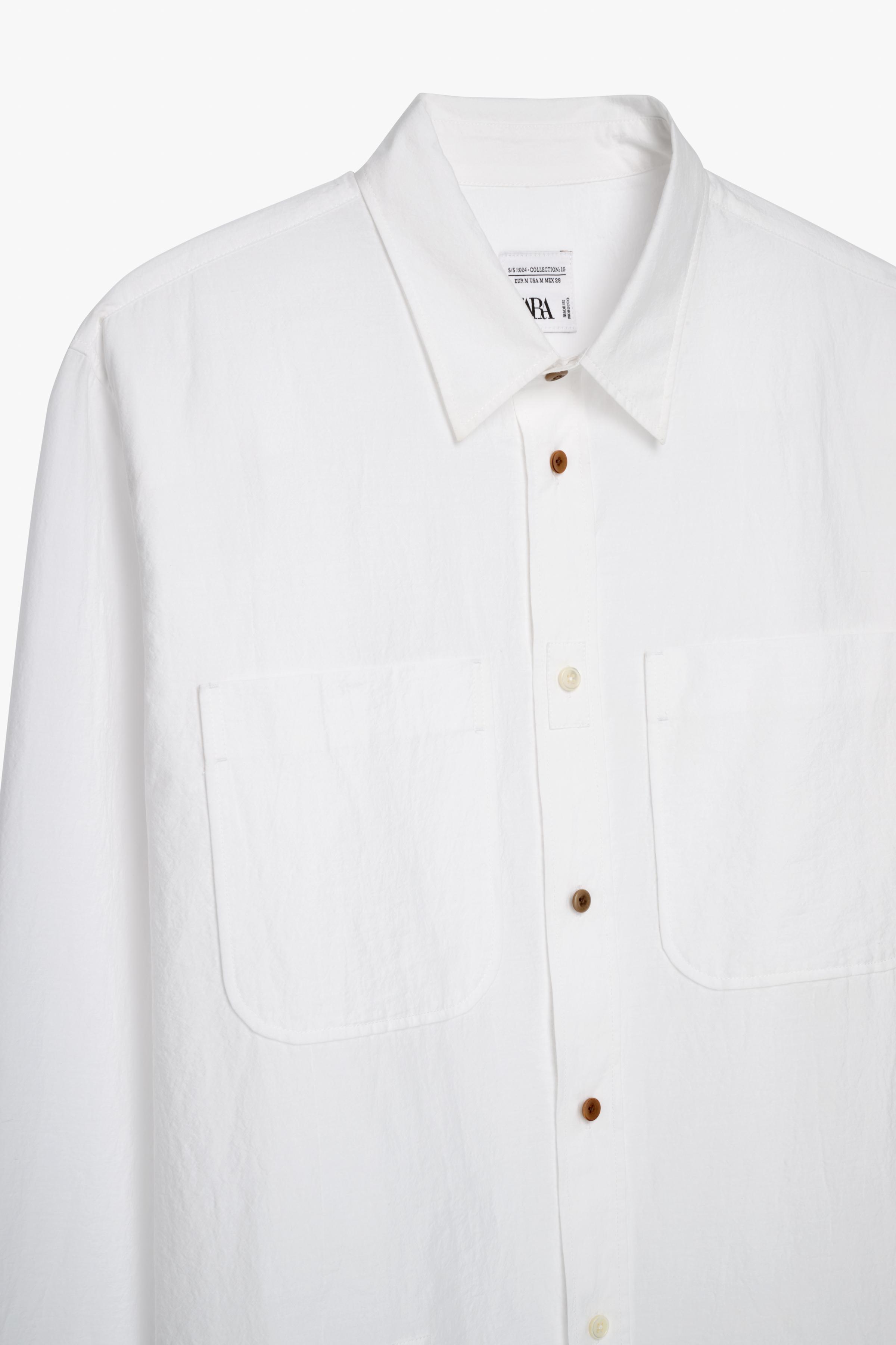 オーバーサイズシャツLIMITED EDITION - ホワイト | ZARA Japan / 日本