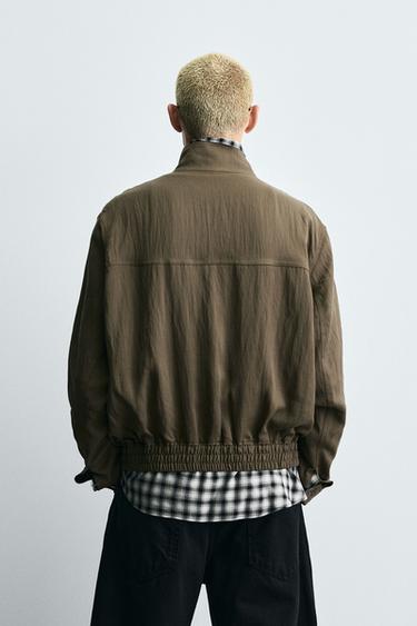 VESTE FLUIDE COUPE DÉCONTRACTÉE - Verdâtre de Zara - Image 2