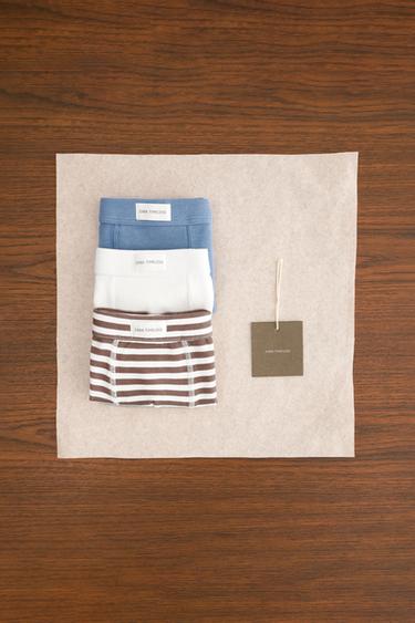 ZARA TIMELESS - THREE-PACK OF LABEL BOXERS - blue/black by Zara - Image 0
