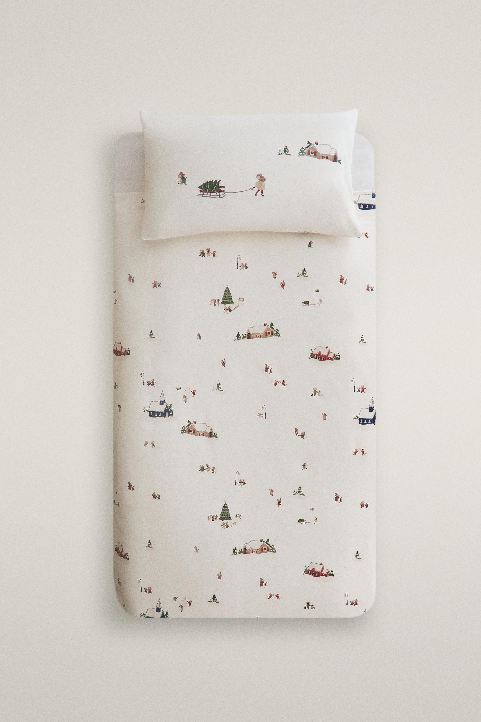 KIDS CHRISTMAS COTTON DUVET COVER (200 THREAD COUNT)