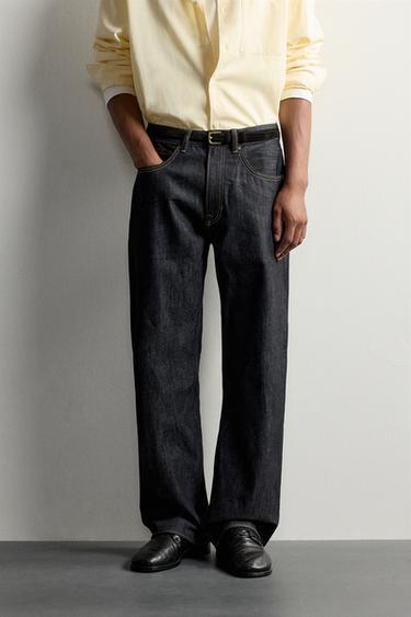LOOSE FIT JEANS - Indigo by Zara