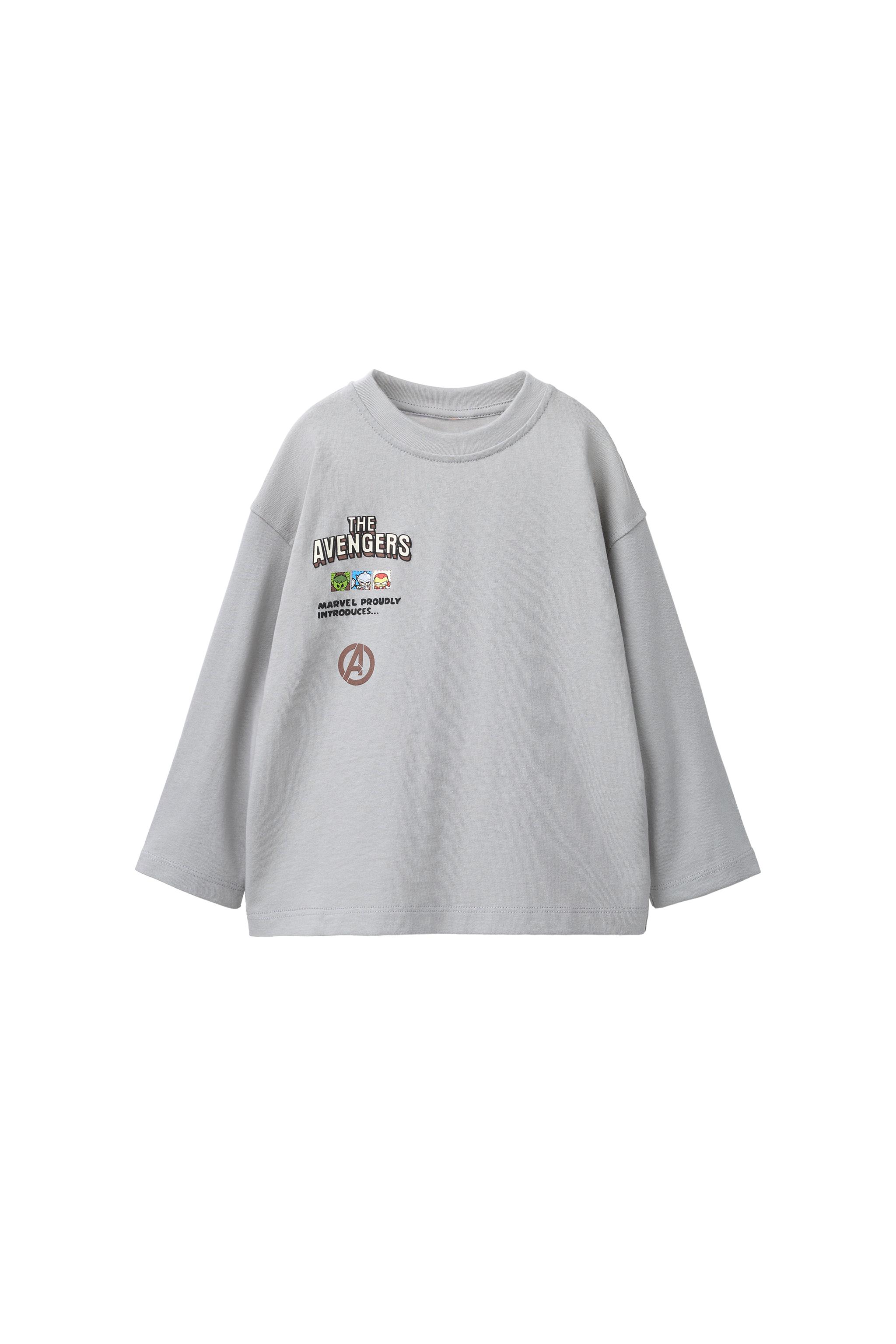 THE AVENGERS © PRINTED T-SHIRT - Blue gray | ZARA United States
