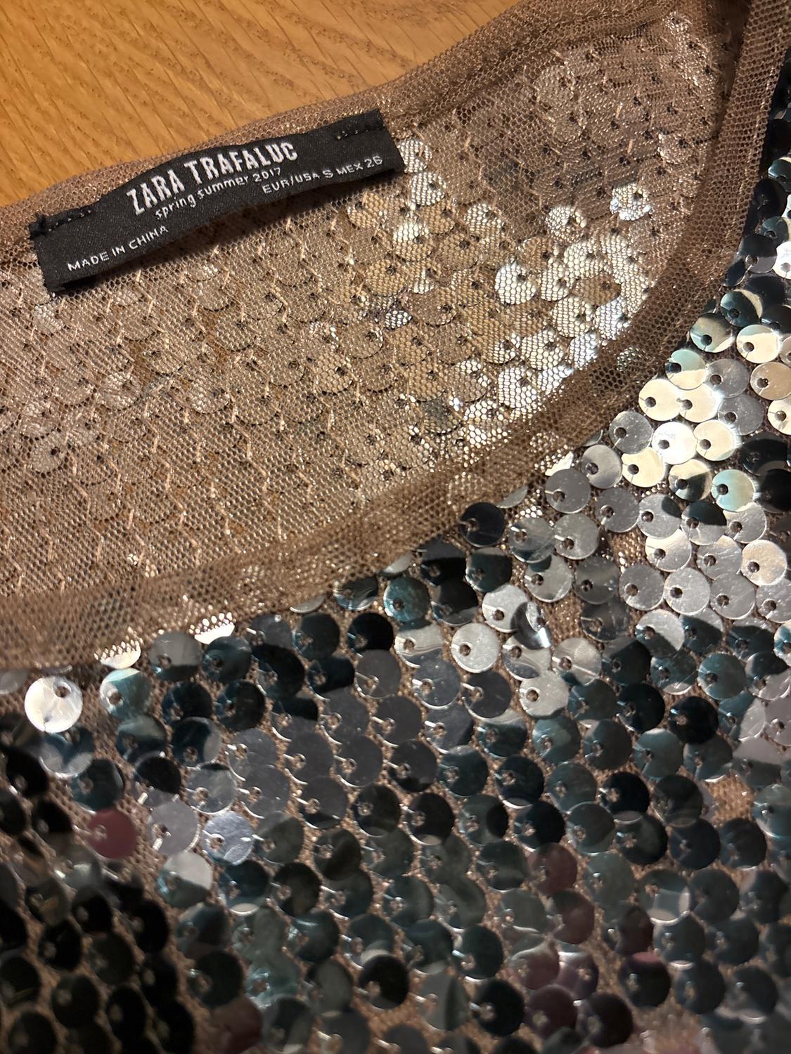 SEQUINNED CAMOUFLAGE DRESS - Image 2