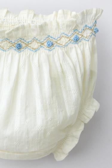 CULOTTE DOBBY POMPON - Vert pastel de Zara - Image 2