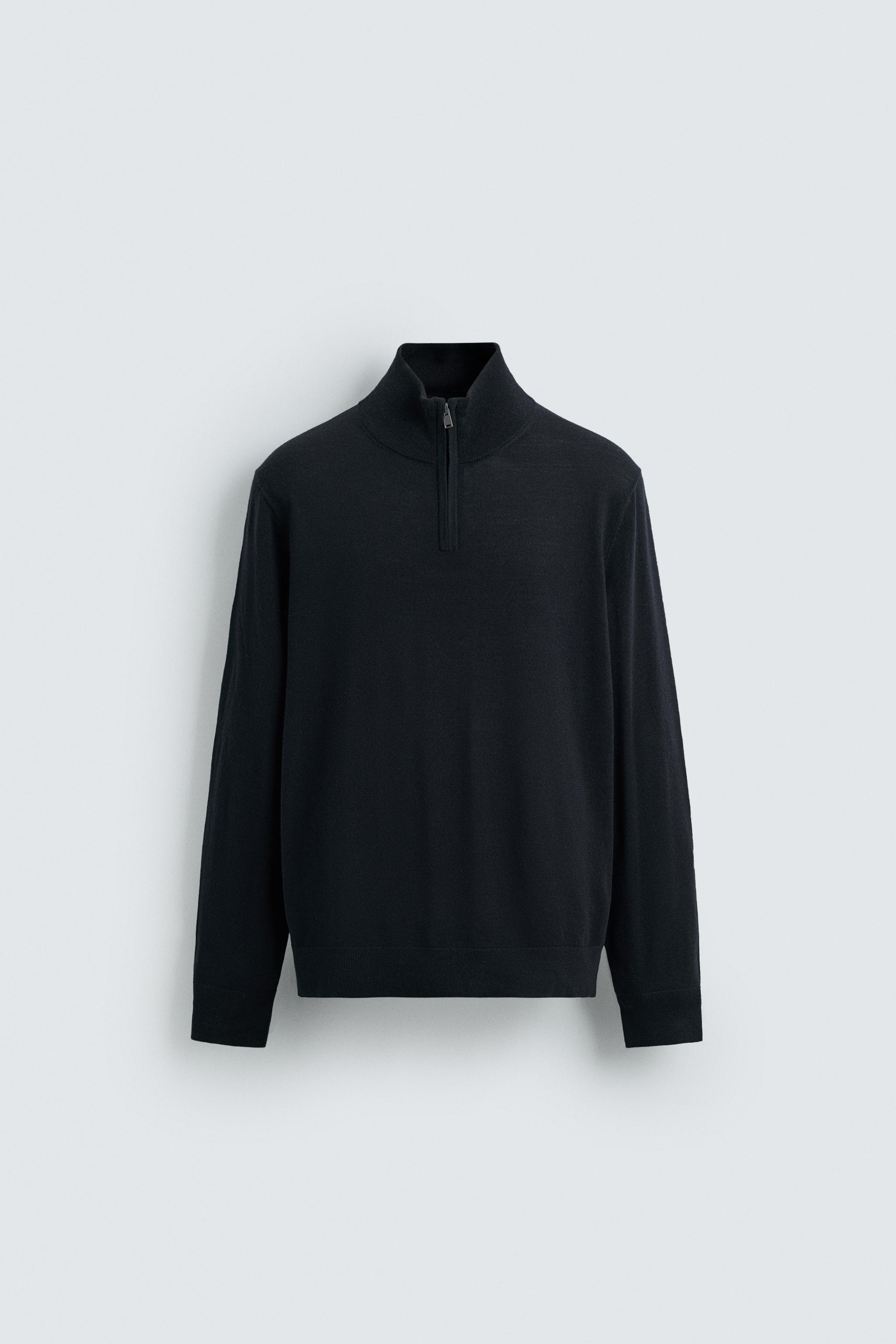 新品未使用【ZARA】ニットセーター XL ネイビー/ホワイト ZARA - ZARA MAN ネイビー ニットセーター XL の通販 by ディグ