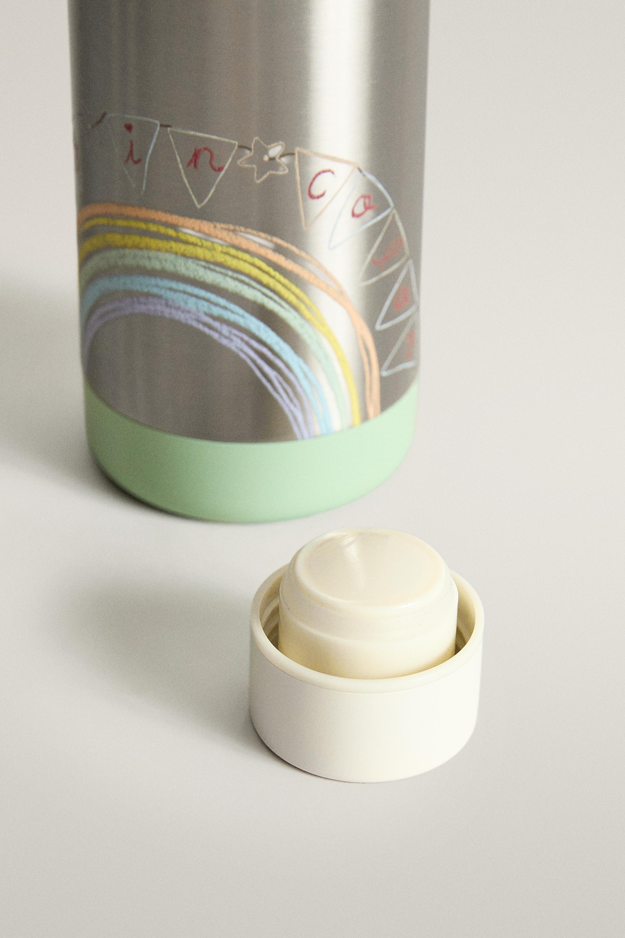 GOURDE ENFANT ACIER ARC-EN-CIEL