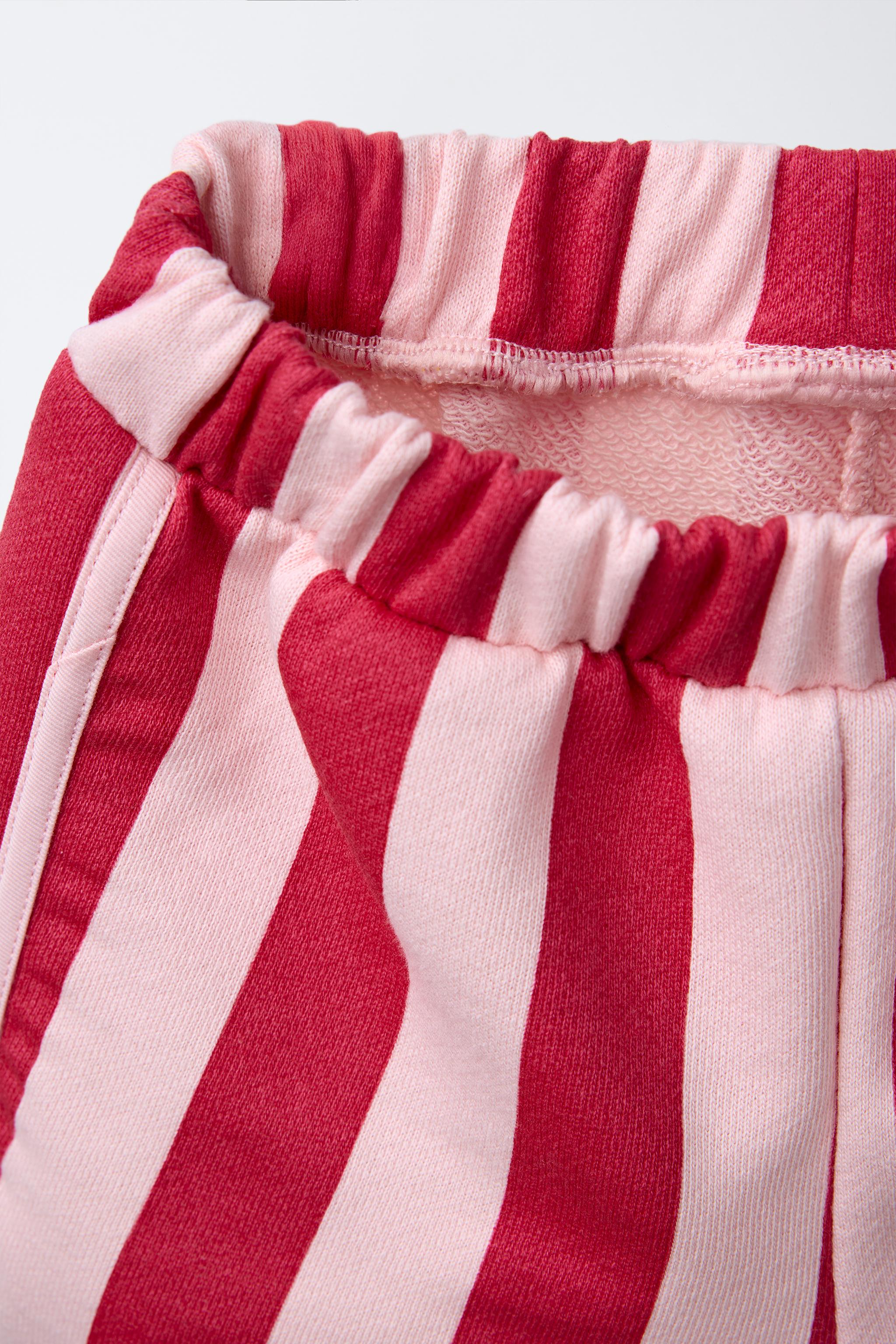 CASA LAWA © X ZARA KIDS STRIPED SHORTS