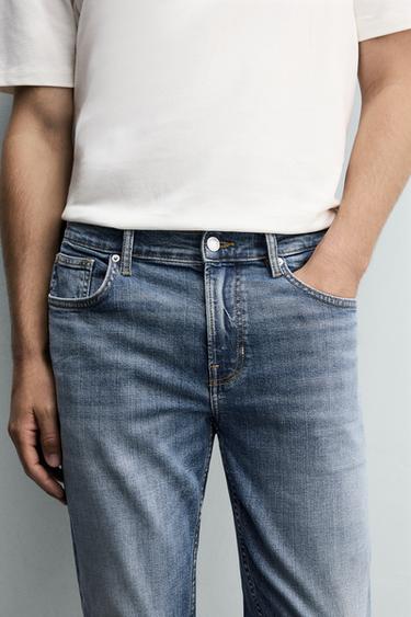 JEAN SLIM BASIQUE - Bleu de Zara - Image 4