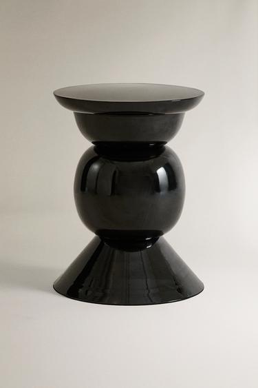 SMALL METAL SIDE TABLE - Black by Zara - Image 0