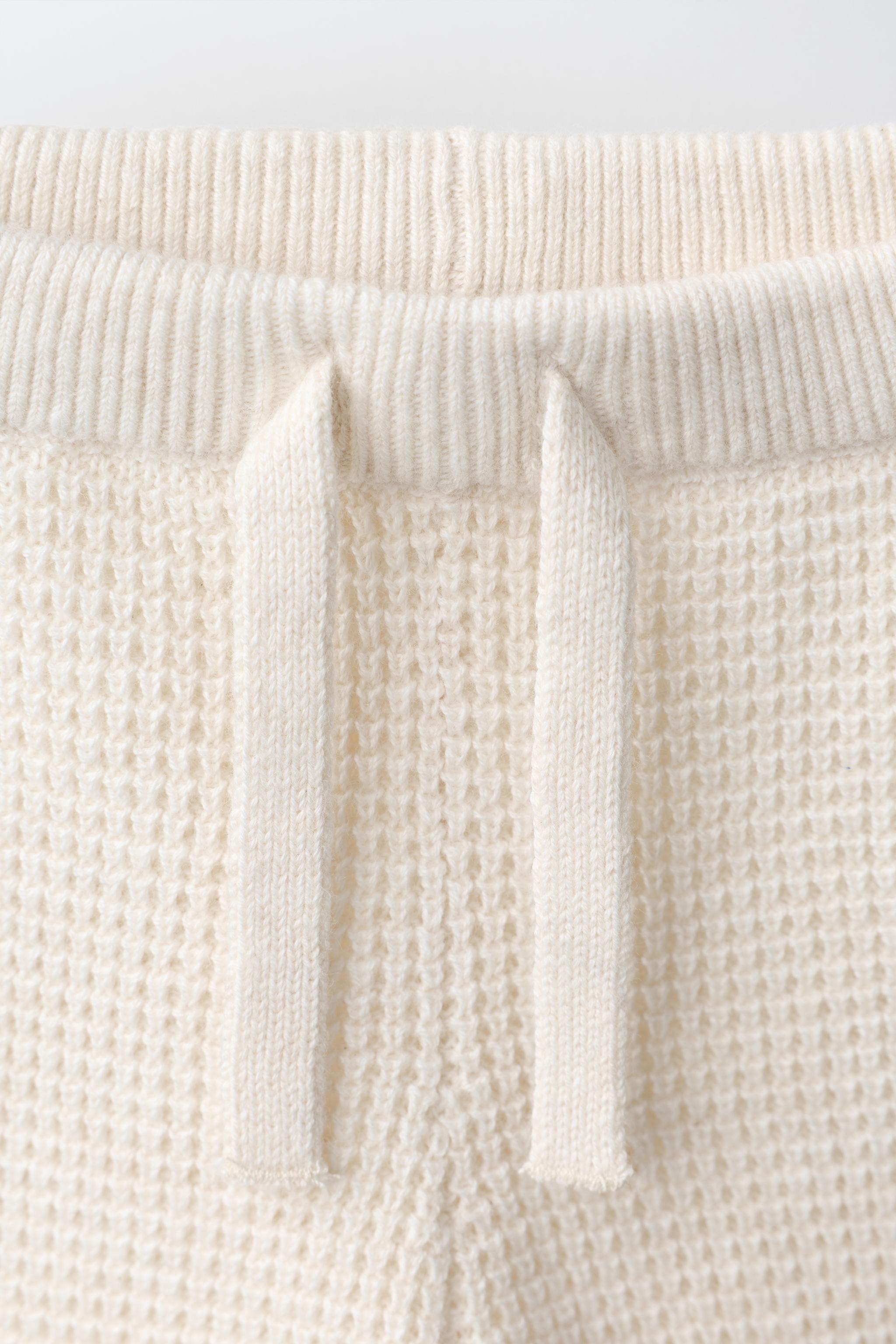 Детские брюки Zara WAFFLE JOGGING PANTS — фото 3